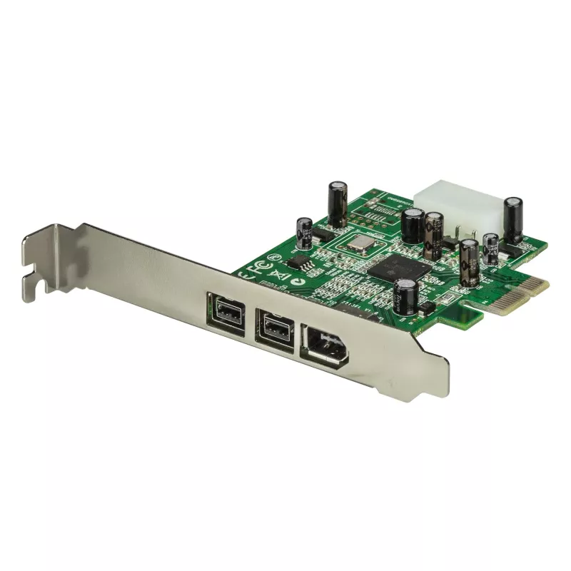 StarTech.com 3 prievadų 2b 1a 1394 PCI Express FireWire kortelės adapteris