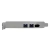 StarTech.com 3 prievadų 2b 1a 1394 PCI Express FireWire kortelės adapteris