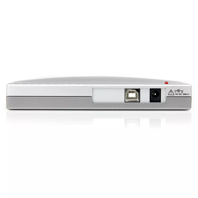 StarTech.com 4 prievadų USB–RS232 nuosekliojo DB9 adapterio šakotuvas, USB, nuoseklusis, sidabrinis, plastikinis, CE, FCC, RoHS, 1 W