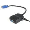 StarTech.com 2 prievadų VGA vaizdo skirstytuvas - maitinamas per USB, VGA, 2x VGA, 2048 x 1536 pikseliai, juoda, plastikas, 61 m