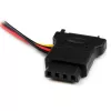 StarTech.com SATA į LP4 maitinimo laido adapteris su 2 papildomais LP4