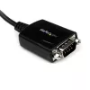 StarTech.com 6 pėdų (1,8 m) 1 prievado profesionalus USB į nuoseklųjį adapterio kabelis su COM išlaikymu, USB į RS232 adapteris - TAA