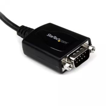 StarTech.com 6 pėdų (1,8 m) 1 prievado profesionalus USB į nuoseklųjį adapterio kabelis su COM išlaikymu, USB į RS232 adapteris - TAA