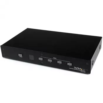 StarTech.com 4 prievadų VGA vaizdo ir garso jungiklis su RS232 valdymu