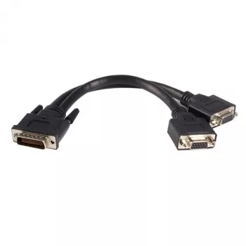 StarTech.com 8 colių LFH 59 kištukas į dvi VGA lizdų DMS 59 kabelis