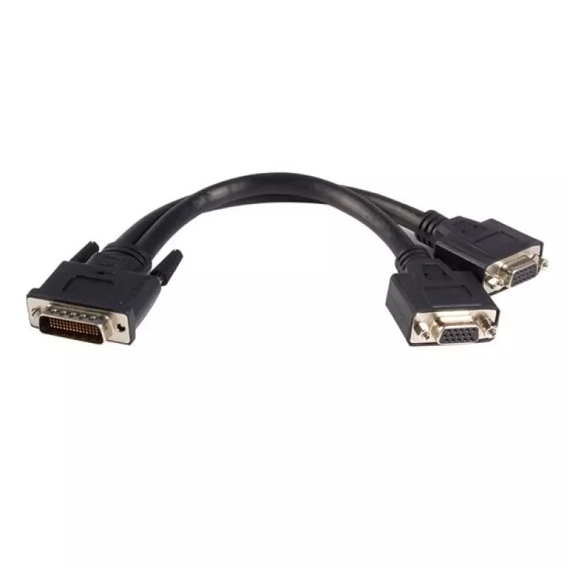 StarTech.com 8 colių LFH 59 kištukas į dvi VGA lizdų DMS 59 kabelis