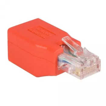 StarTech.com Gigabit Cat 6 kryžminio sujungimo eterneto adapteris, RJ-45, RJ-45, raudonas