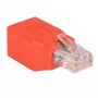 StarTech.com Gigabit Cat 6 kryžminio sujungimo eterneto adapteris, RJ-45, RJ-45, raudonas