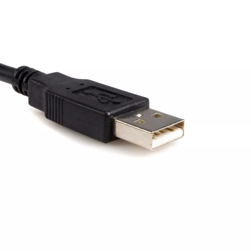 StarTech.com 10 pėdų USB į lygiagretų spausdintuvo adapterį - V/V, juodas, Centronics, USB Type-A, 30,5 m, Vyriškas/Vyriškas, CE, RoHS