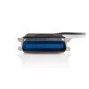 StarTech.com 10 pėdų USB į lygiagretų spausdintuvo adapterį - V/V, juodas, Centronics, USB Type-A, 30,5 m, Vyriškas/Vyriškas, CE, RoHS