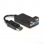 StarTech.com DisplayPort į VGA adapteris - aktyvus DP į VGA keitiklis - 1080p vaizdo įrašas - Patvarus - DP/DP++ šaltinis į VGA monitoriaus kabelio adapterio raktas - DP 1.2 į VGA - Užfiksuojanti DP jungtis