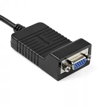 StarTech.com DisplayPort į VGA adapteris - aktyvus DP į VGA keitiklis - 1080p vaizdo įrašas - Patvarus - DP/DP++ šaltinis į VGA monitoriaus kabelio adapterio raktas - DP 1.2 į VGA - Užfiksuojanti DP jungtis