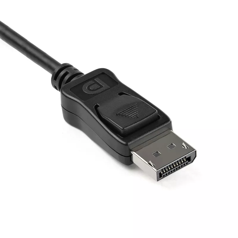 StarTech.com DisplayPort į VGA adapteris - aktyvus DP į VGA keitiklis - 1080p vaizdo įrašas - Patvarus - DP/DP++ šaltinis į VGA monitoriaus kabelio adapterio raktas - DP 1.2 į VGA - Užfiksuojanti DP jungtis