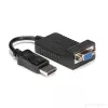 StarTech.com DisplayPort į VGA adapteris - aktyvus DP į VGA keitiklis - 1080p vaizdo įrašas - Patvarus - DP/DP++ šaltinis į VGA monitoriaus kabelio adapterio raktas - DP 1.2 į VGA - Užfiksuojanti DP jungtis