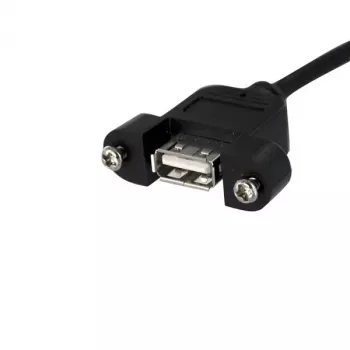 StarTech.com 1 pėdos skydelyje montuojamas USB laidas - USB A į pagrindinės plokštės antraštės laidą F/F