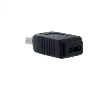 StarTech.com Micro USB – Mini USB 2.0 adapteris F/M, USB Mini-B, USB Micro-B, juodas