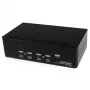 StarTech.com 4 prievadų dviejų DVI USB KVM komutatorius su garso ir USB 2.0 šakotuvu