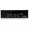 StarTech.com 4 prievadų dviejų DVI USB KVM komutatorius su garso ir USB 2.0 šakotuvu