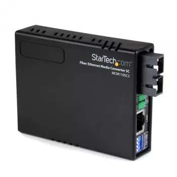 StarTech.com 10/100 kelių režimų šviesolaidinis Ethernet medijos keitiklis SC 2 km