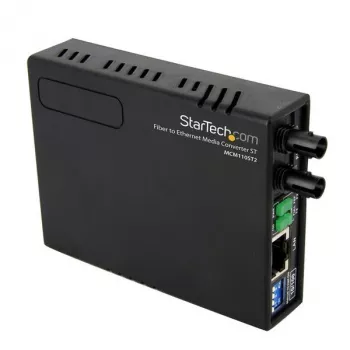 StarTech.com 10/100 kelių režimų šviesolaidžio–vario greitasis eterneto medijos keitiklis ST 2 km