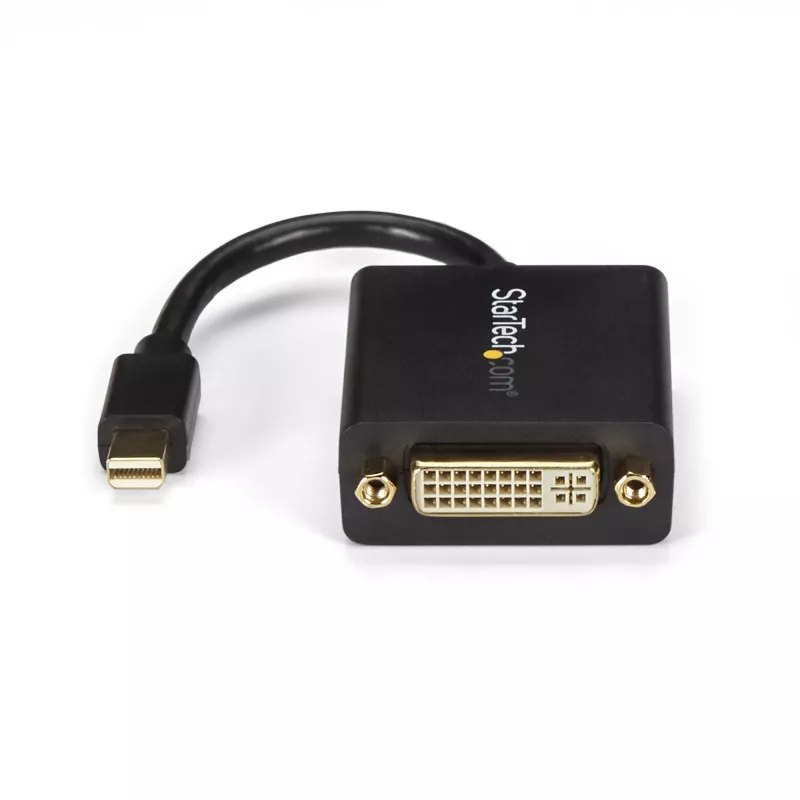 StarTech.com Mini DisplayPort į DVI adapteris - Mini DP į DVI-D keitiklis - 1080p vaizdas - VESA sertifikuotas - mDP arba Thunderbolt 1/2 Mac/PC į DVI monitorių - mDP 1.2 į DVI vieno kanalo adapteris