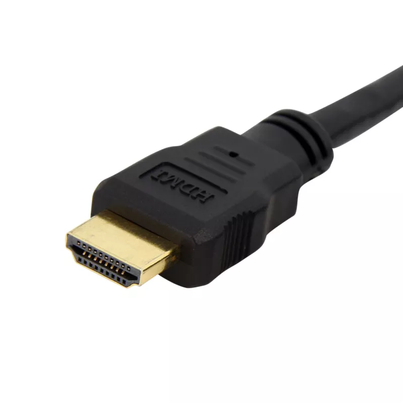 StarTech.com 3 pėdų HDMI patelės į kištuką adapteris, 4K didelės spartos skydinio montavimo HDMI laidas, 4K 30 Hz UHD HDMI, 10,2 Gbps pralaidumas, 4K HDMI patelė į HDMI kištuką, HDMI skydinio montavimo jungties laidas