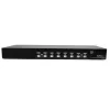 StarTech.com 8 prievadų montuojamas į stovą USB VGA KVM komutatorius su garsu (garso kabeliai pridedami)