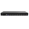 StarTech.com 8 prievadų 1U montuojamas USB KVM jungiklis su OSD, 1920 x 1440 pikselių, montavimas stelaže, 1U, juodas