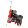 StarTech.com 2 prievadų PCI Express SuperSpeed USB 3.0 plokštė su UASP palaikymu – 1 vidinis, 1 išorinis