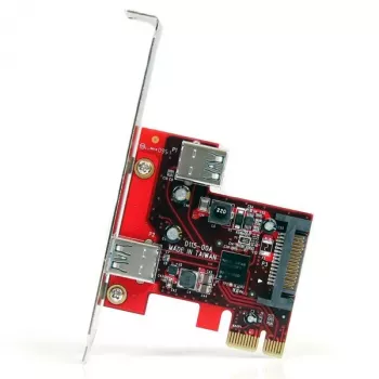 StarTech.com 2 prievadų PCI Express SuperSpeed USB 3.0 plokštė su UASP palaikymu – 1 vidinis, 1 išorinis