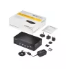 StarTech.com 4 prievadų HDMI KVM jungiklis - 4K 30Hz - dvigubas ekranas