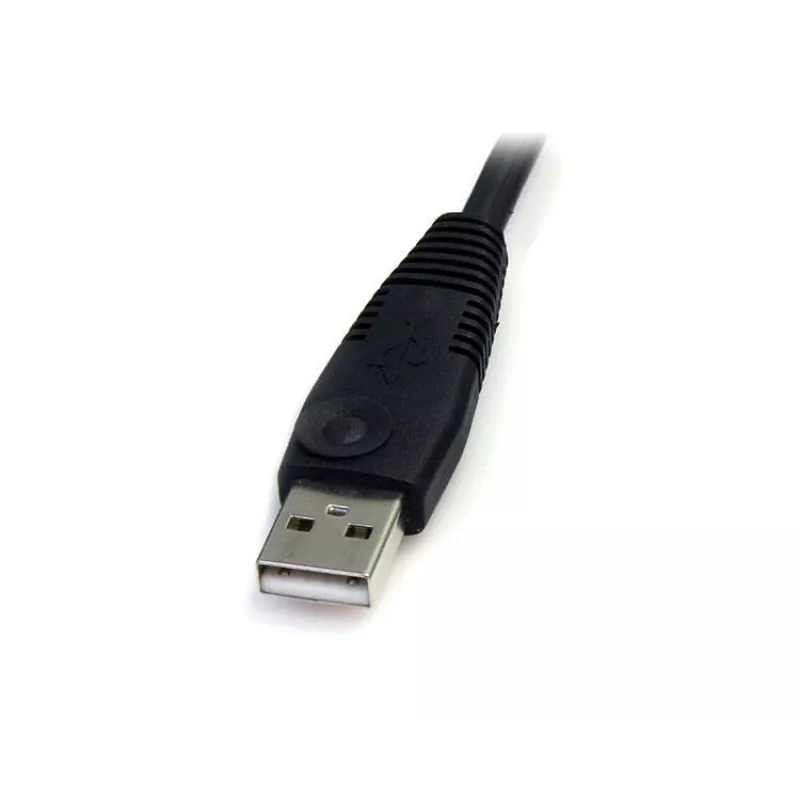 StarTech.com 6 pėdų 4-in-1 USB DisplayPort KVM komutatoriaus kabelis su garsu ir mikrofonu