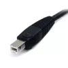 StarTech.com 6 pėdų 4-in-1 USB DisplayPort KVM komutatoriaus kabelis su garsu ir mikrofonu