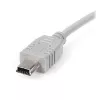 StarTech.com 6 colių Mini USB 2.0 laidas - A į Mini B, 0,152 m, USB A, Mini-USB B, USB 2.0, kištukas/kištukas, pilkas