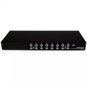 StarTech.com 16 prievadų 1U montuojamas stovo USB KVM jungiklio rinkinys su ekrano meniu ir kabeliais