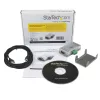 StarTech.com 2 prievadų USB į RS232 RS422 RS485 nuosekliosios sąsajos adapteris su COM išsaugojimu