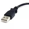 StarTech.com 6 colių „Micro USB“ laidas - A į „Micro B“, 0,1524 m, USB A, „Micro-USB B“, kištukas/kištukas, 0,48 Gbit/s, juodas