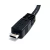 StarTech.com 6 colių „Micro USB“ laidas - A į „Micro B“, 0,1524 m, USB A, „Micro-USB B“, kištukas/kištukas, 0,48 Gbit/s, juodas
