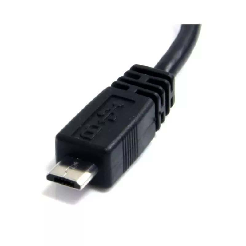 StarTech.com 6 colių „Micro USB“ laidas - A į „Micro B“, 0,1524 m, USB A, „Micro-USB B“, kištukas/kištukas, 0,48 Gbit/s, juodas