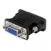 StarTech.com DVI į VGA kabelio adapteris – juodas – M/F, DVI-I, VGA, juodas