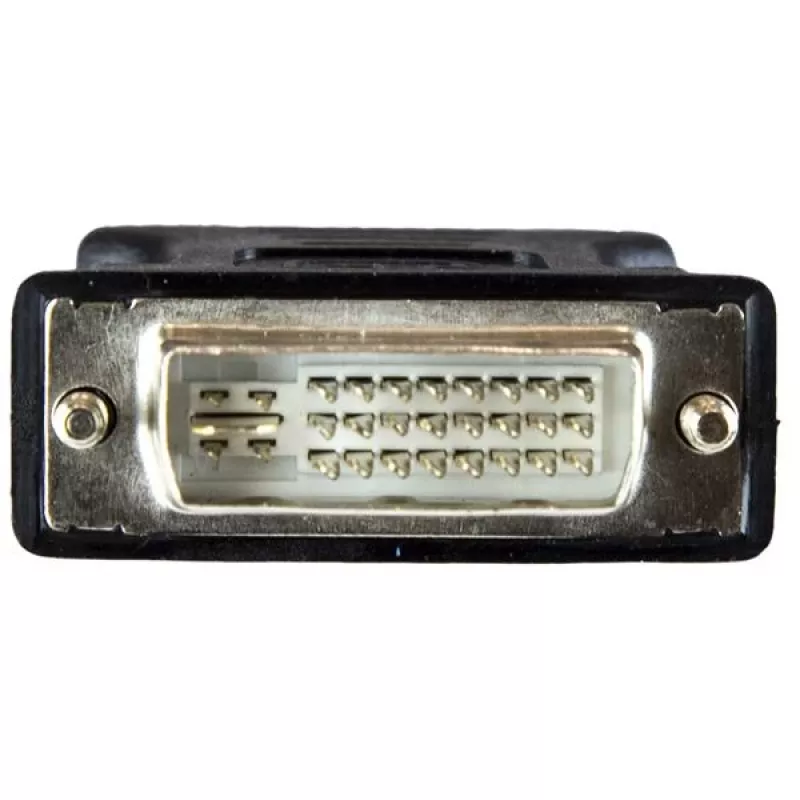 StarTech.com DVI į VGA kabelio adapteris – juodas – M/F, DVI-I, VGA, juodas