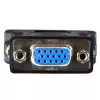 StarTech.com DVI į VGA kabelio adapteris – juodas – M/F, DVI-I, VGA, juodas