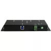 StarTech.com 4 prievadų pramoninis USB 3.0 šakotuvas su ESD apsauga~4 prievadų USB 3.0 šakotuvas - 5 Gbps - Metalinis pramoninis USB-A šakotuvas - Montuojamas ant sienos arba stalo USB duomenų šakotuvas - TAA reikalavimus atitinkantis USB plėtimo šakotuvas