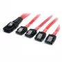 StarTech.com 50cm Serial Attached SCSI SAS laidas - SFF-8087 į 4x užfiksuojamus SATA