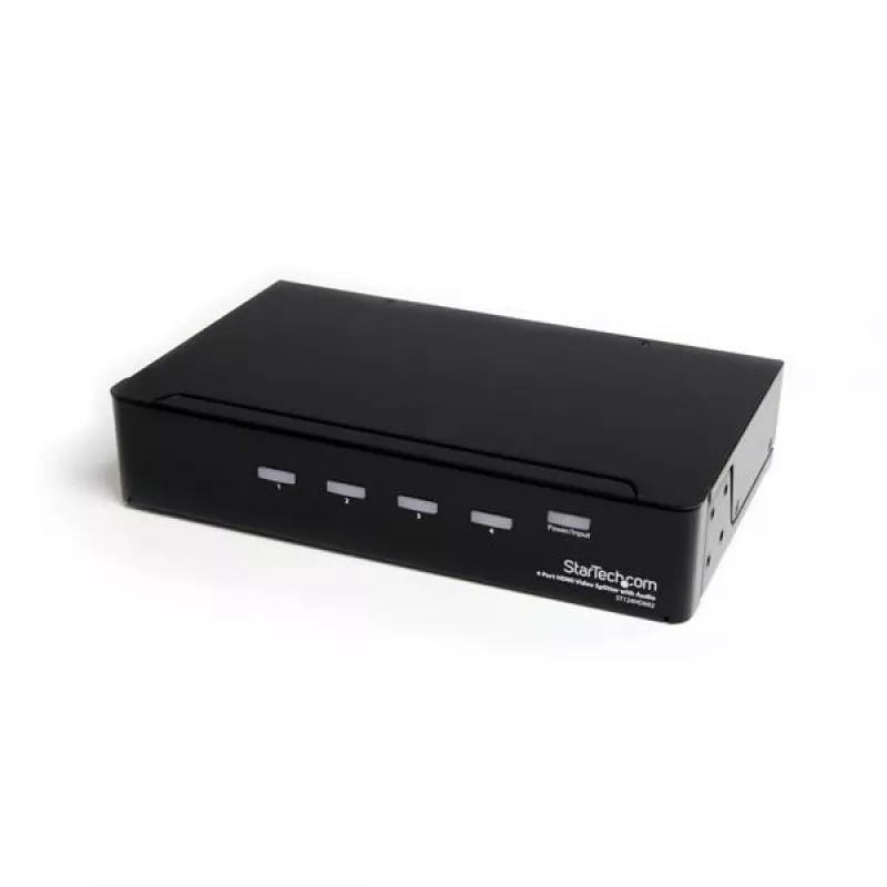 StarTech.com 4 prievadų HDMI skirstytuvas ir signalo stiprintuvas