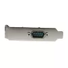 StarTech.com 1 prievado PCI Express RS232 nuoseklusis adapteris - PCIe RS232 nuoseklusis valdiklio kortelė - PCIe į nuoseklųjį DB9 - 16550 UART - Žemo profilio išplėtimo kortelė - Windows ir Linux