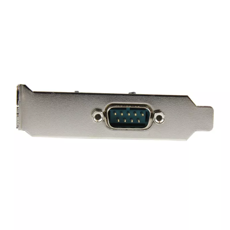 StarTech.com 1 prievado PCI Express RS232 nuoseklusis adapteris - PCIe RS232 nuoseklusis valdiklio kortelė - PCIe į nuoseklųjį DB9 - 16550 UART - Žemo profilio išplėtimo kortelė - Windows ir Linux