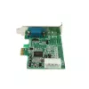 StarTech.com 1 prievado PCI Express RS232 nuoseklusis adapteris - PCIe RS232 nuoseklusis valdiklio kortelė - PCIe į nuoseklųjį DB9 - 16550 UART - Žemo profilio išplėtimo kortelė - Windows ir Linux