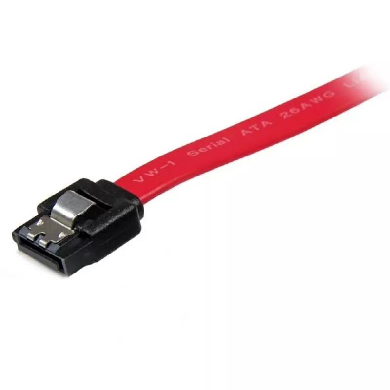 StarTech.com 6 colių fiksuojamas SATA laidas, 0,1524 m, kištukas/kištukas, raudonas, 6 g, 125 mm, 225 mm