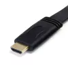 StarTech.com 1,8m Plokščias Didelės Spartos HDMI Kabelis su Ethernet – Ultra HD 4k x 2k HDMI Kabelis – HDMI į HDMI V/V~6 pėdų Plokščias Didelės Spartos HDMI Kabelis su Ethernet – Ultra HD 4k x 2k HDMI Kabelis – HDMI į HDMI V/V